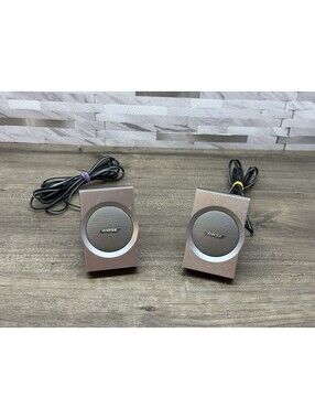 Bose Pair Companion 3 Series I Multimedia Speaker System Satellites Tested *READ